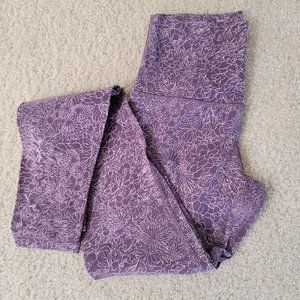 Printed Lululemon Align Leggings- Size 4